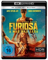 Alyla Browne, Nat Buchanan, Tom Burke, Charlee Fraser, Chris Hemsworth, Nathan Jones, George Miller, Angus Sampson, Anya Taylor-Joy, Daniel Webber: Furiosa: A Mad Max Saga - 4K UHD