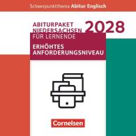 Wiebke Bettina Dietrich, Peter Hohwiller, Claudia Krapp, Eva Runge, Lars Schüler: Context - Schwerpunktthema Abitur Englisch - Pflichtmaterialien Abitur Niedersachsen 2028 - Paket für das erhöhte Anforderungsniveau - Text- und Arbeitsheft, "Red Pitch", "Macbeth", "Machines Like Me"