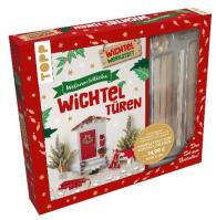 Sarah Arabatzis: Kreativ-Set: Weihnachtliche Wichteltüren. Anleitungsbuch mit Material zum Sofort-Loslegen. Set zum Spiegel-Bestseller