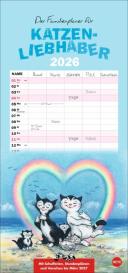 Sven Hartmann: Jacob Familienplaner für Katzenliebhaber 2026