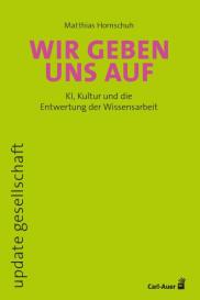 Matthias Hornschuh: Wir geben uns auf