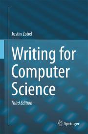 Justin Zobel: Writing for Computer Science