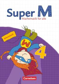 Klaus Heinze, Ursula Manten, Christiane Audick, Heidi Dietz, Bettina Egbers, Matthia Gratzki, Kerstin Hänsel, Gudrun Hütten: Super M - Mathematik für alle - Östliche Bundesländer und Berlin - 4. Schuljahr