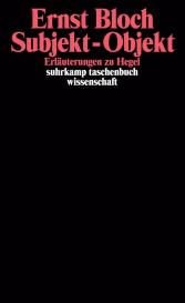 Ernst Bloch: Gesamtausgabe in 16 Bänden. stw-Werkausgabe. Mit einem Ergänzungsband