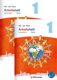 Mareike Hahn, Klaus Kuhn, Kerstin Mrowka-Nienstedt: ABC der Tiere 1 Neubearbeitung – Arbeitsheft Grundschrift, Teil A und B