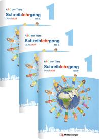 Mareike Hahn, Klaus Kuhn, Kerstin Mrowka-Nienstedt: ABC der Tiere 1 Neubearbeitung – Schreiblehrgang Grundschrift, Teil A, B und C