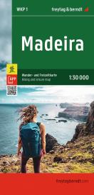 freytag & berndt, freytag & berndt: freytag & berndt Wanderkarte WKP 1 Madeira 1:30.000