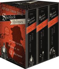 Marion Herbert, Heike Holtsch, Christel Kröning, Felix Mayer, Arthur Conan Doyle: Sherlock Holmes - Sämtliche Werke in 3 Bänden (Die Erzählungen I, Die Erzählungen II, Die Romane) (3 Bände im Schuber)