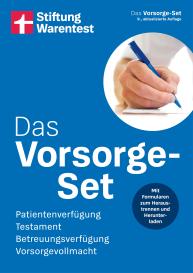 Stiftung Warentest, Stiftung Warentest: Das Vorsorge-Set