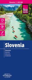 Reise Know-How Verlag: Reise Know-How Landkarte Slowenien / Slovenia (1:185.000)