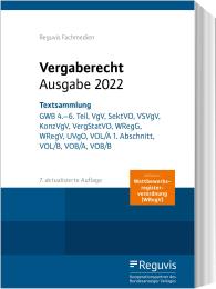 Reguvis Fachmedien GmbH: Vergaberecht - Ausgabe 2024