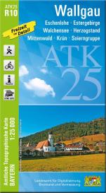 Breitband und Vermessung Landesamt für Digitalisierung, Landesamt für Digitalisierung, Breitband und Vermessung, Bayern: ATK25-R10 Wallgau (Amtliche Topographische Karte 1:25000)