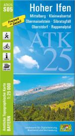 Breitband und Vermessung Landesamt für Digitalisierung, Landesamt für Digitalisierung, Breitband und Vermessung, Bayern: ATK25-S05 Hoher Ifen (Amtliche Topographische Karte 1:25000)