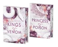 Federherz Verlag, Christina Rain: Kings of Venom | Beide Bände im Bundle als limitierte Hardcover-Specialediton mit Farbschnitt (Dark Romance)