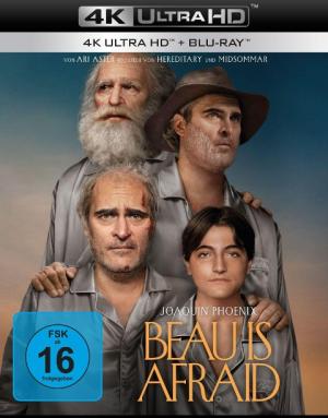 Ari Aster, Stephen McKinley Henderson, Nathan Lane, Patti Lupone, Denis Ménochet, Joaquin Phoenix, Parker Posey, Amy Ryan, Hayley Squires: Beau Is Afraid UHD Blu-ray 