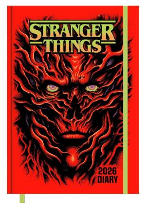 STRANGER THINGS Buchkalender im Format 14,8 x 21 