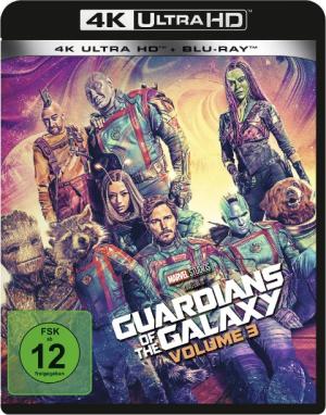 Victoria Alonso, Dave Bautista, Bradley Cooper, Elizabeth Debicki, Louis Desposito, Vin Diesel, Kevin Feige, Karen Gillan, David J. Grant, Sean Gunn, Simon Hatt, Pom Klementieff, Nikolas Korda, Chris Pratt, Zoe Saldana, Sara Smith, Lars P. Winther: Guardians of the Galaxy Vol. 3 UHD BD 