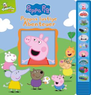 Peppa Pig - Peppas lustige Abenteuer - Vorlese-Pappbilderbuch mit 10 fröhlichen Geräuschen 