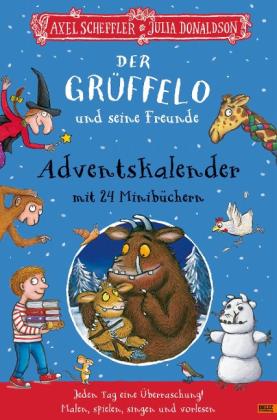 Julia Donaldson, Axel Scheffler: Der Grüffelo und seine Freunde. Adventskalender mit 24 Minibüchern 
