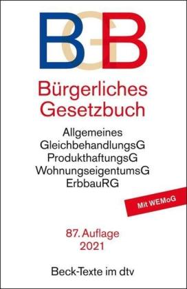 Bürgerliches Gesetzbuch - BGB 
