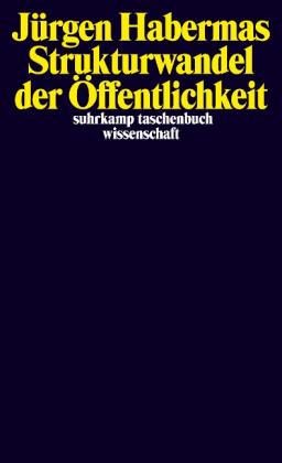 Jürgen Habermas: Strukturwandel der Öffentlichkeit 