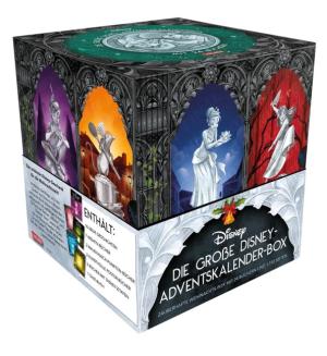 Christiane Bartelsen, Walt Disney: Disney: Die große Disney-Adventskalender-Box 2025 – Zauberhafte Weihnachts-Box mit 24 Büchern und 1.152 Seiten für Young Adults 