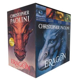 Christopher Paolini: Christopher Paolini: Eragon. Vier Bände im Taschenbuch-Schuber: Das Vermächtnis der Drachenreiter, Der Auftrag der Ältesten, Die Weisheit des Feuers, Das Erbe der Macht 