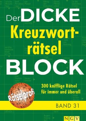 Der dicke Kreuzworträtsel-Block Band 31 