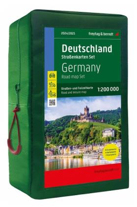 freytag & berndt: Deutschland, Straßenkarten-Set 1:200.000, 2024/2025, freytag & berndt 