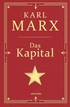 Karl Marx: Das Kapital. Gebunden in Cabra-Leder, mit Goldprägung 