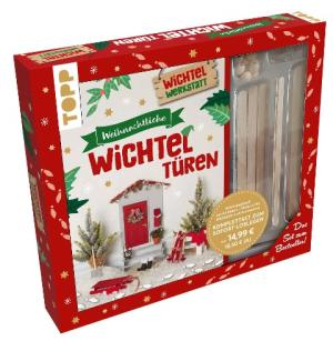 Sarah Arabatzis: Kreativ-Set: Weihnachtliche Wichteltüren. Anleitungsbuch mit Material zum Sofort-Loslegen. Set zum Spiegel-Bestseller 