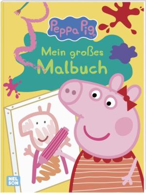 Peppa Wutz Ausmalbilder: Mein großes Malbuch 