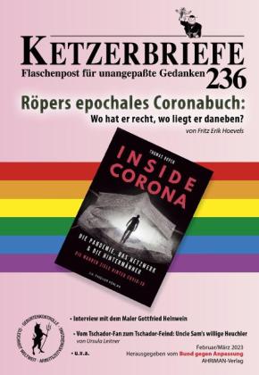 Bund gegen Anpassung, Fritz Erik Hoevels, Ursula Leitner, Peter Priskil, Beate Skalée, Kerstin Steinbach: Röpers epochales Corona-Buch - wo hat er recht, wo liegt er daneben? 