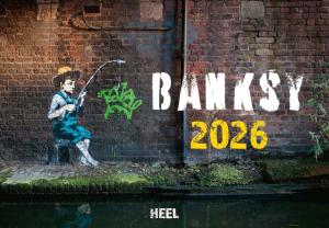 Banksy Kalender 2026 Mittelformat 