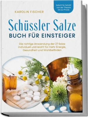 Karolin Fischer: Schüssler Salze Buch für Einsteiger: Die richtige Anwendung der 27 Salze individuell und leicht für mehr Energie, Gesundheit und Wohlbefinden - Schritt für Schritt von der Theorie bis zur Praxis 