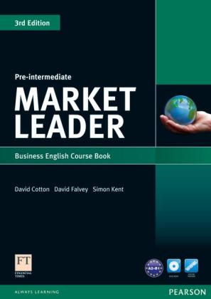 David Cotton, David Falvey, Simon Kent: Market Leader 3rd Edition Pre-Intermediate Coursebook & DVD-Rom Pack 