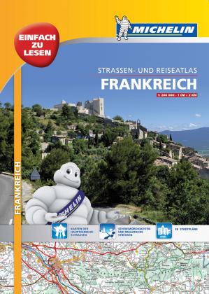 MICHELIN, MICHELIN: Michelin Straßenatlas Frankreich mit Spiralbindung 