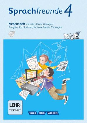 Katrin Junghänel, Susanne Kelch, Andrea Knöfler: Sprachfreunde - Sprechen - Schreiben - Spielen - Ausgabe Süd (Sachsen, Sachsen-Anhalt, Thüringen) - Neubearbeitung 2015 - 4. Schuljahr 