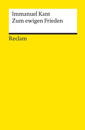 Rudolf Malter, Immanuel Kant: Zum ewigen Frieden 
