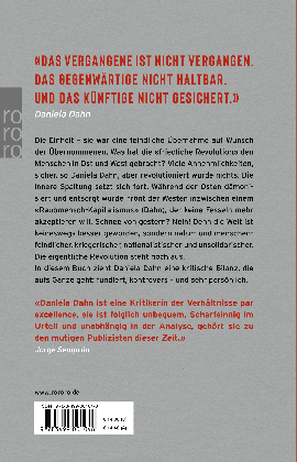 Daniela Dahn: Der Schnee von gestern ist die Sintflut von heute 