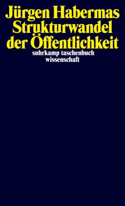Jürgen Habermas: Strukturwandel der Öffentlichkeit 