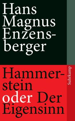 Hans Magnus Enzensberger: Hammerstein oder Der Eigensinn 
