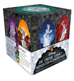 Christiane Bartelsen, Walt Disney: Disney: Die große Disney-Adventskalender-Box – Zauberhafte Weihnachts-Box mit 24 Büchern und 1.152 Seiten für Young Adults 