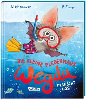 Petra Eimer, Nanna Neßhöver: Die kleine Fledermaus Wegda: Wegda planscht los 
