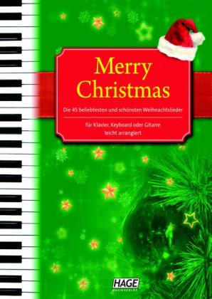 Werner Maus: Merry Christmas für Klavier, Keyboard oder Gitarre 