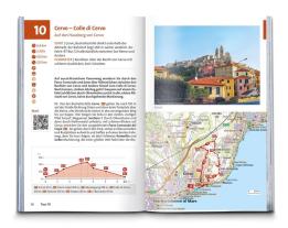 Franz Wille: KOMPASS Wanderführer Ligurien mit Cinque Terre, 50 Touren mit Extra-Tourenkarte 