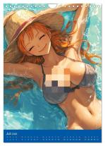 CALVENDO, Rose Hurley: Erotische Mangas. Sexy Cartoon-Girls (Wandkalender 2026 DIN A4 hoch), CALVENDO Monatskalender 