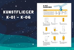 Thade Precht: Weltraum-Papierflieger: Mit Faltanleitungen, pfeilschneller Startrampe, supercoolem Sonnensystem-Modell und 55 Motiv-Papieren zum Sofort-Loslegen 