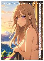 CALVENDO, Mb Fotografie: Manga Erotik-Girls - Sexy Kurven im Anime-Stil (Tischkalender 2026 DIN A5 hoch), CALVENDO Monatskalender 