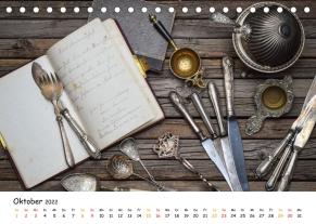 Kochgiganten: Küchenutensilien (Tischkalender 2022 DIN A5 quer) 
